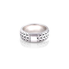 Eterna Weave Silver Ring
