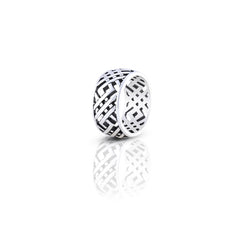 Intersect Silver Ring