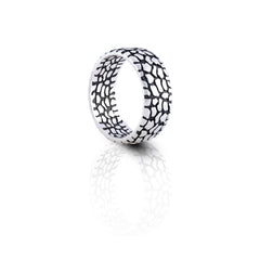 Pebble Silver Ring