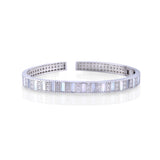 Trifecta Silver Half Bracelet