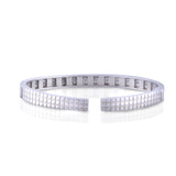 Trifecta Silver Half Bracelet