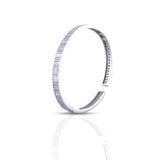 Trifecta Silver Half Bracelet