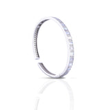 Trifecta Silver Half Bracelet