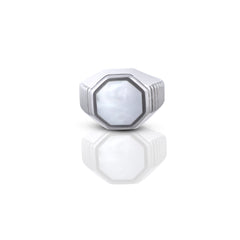 Lustrous Tidings Silver Ring