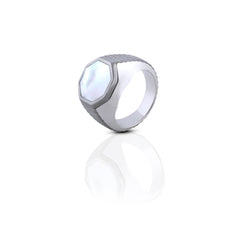 Lustrous Tidings Silver Ring