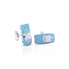 Blue Porsche Cufflinks