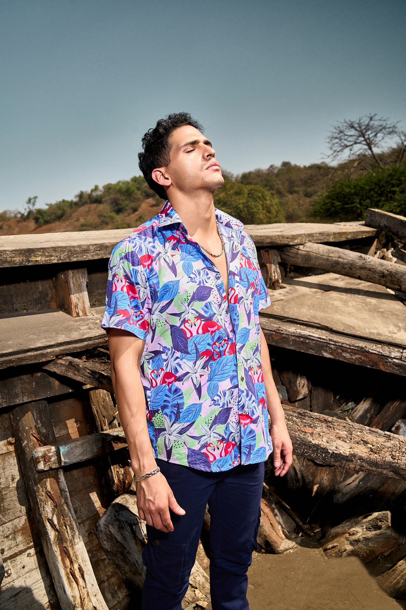 poolpartywearshirtformenbynm