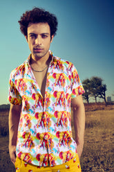 NM Elephant Print Shirt