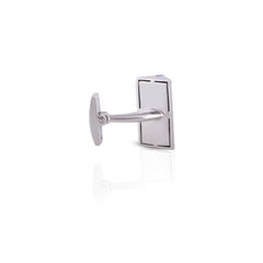 Midnight Core Silver Cufflinks