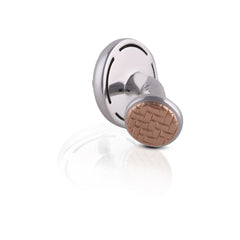 Rosegold Circular Lattice Cufflinks