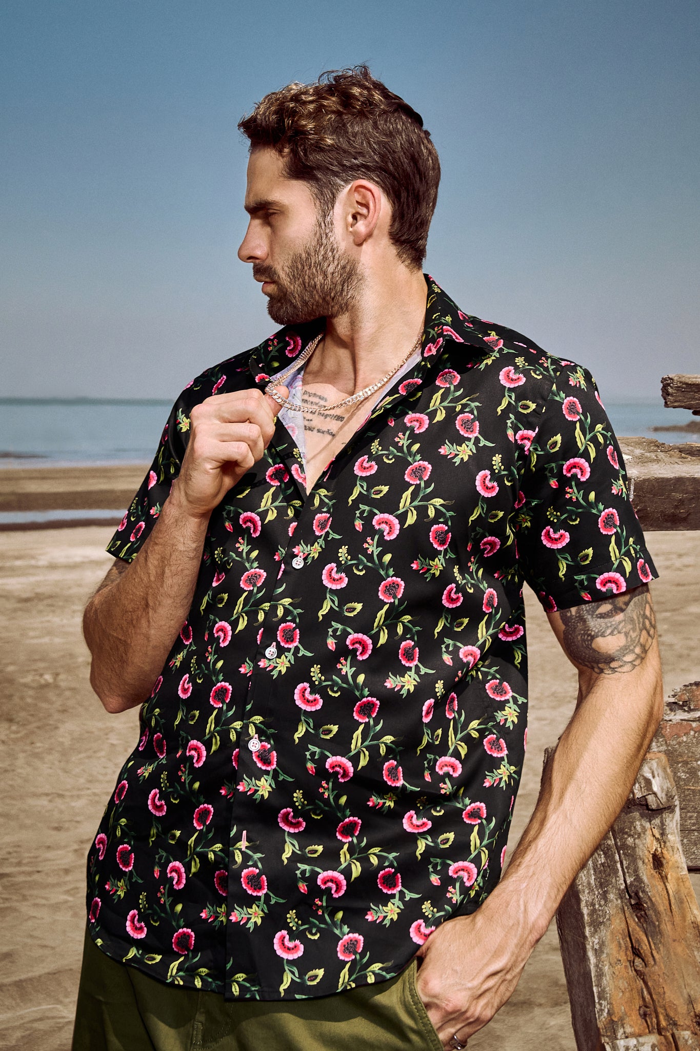 blackprintedcottonshirtbynmstyles