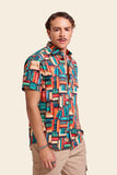 NM Library Print Shirt | Half Sleeve | Stylish Pattern Design