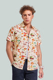 NM Abstract Mushroom Print Shirt