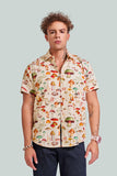 NM Abstract Mushroom Print Shirt