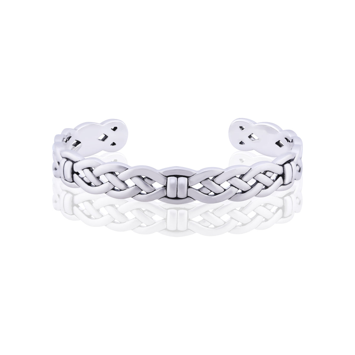 Eternal Nexus Silver Half Bracelet