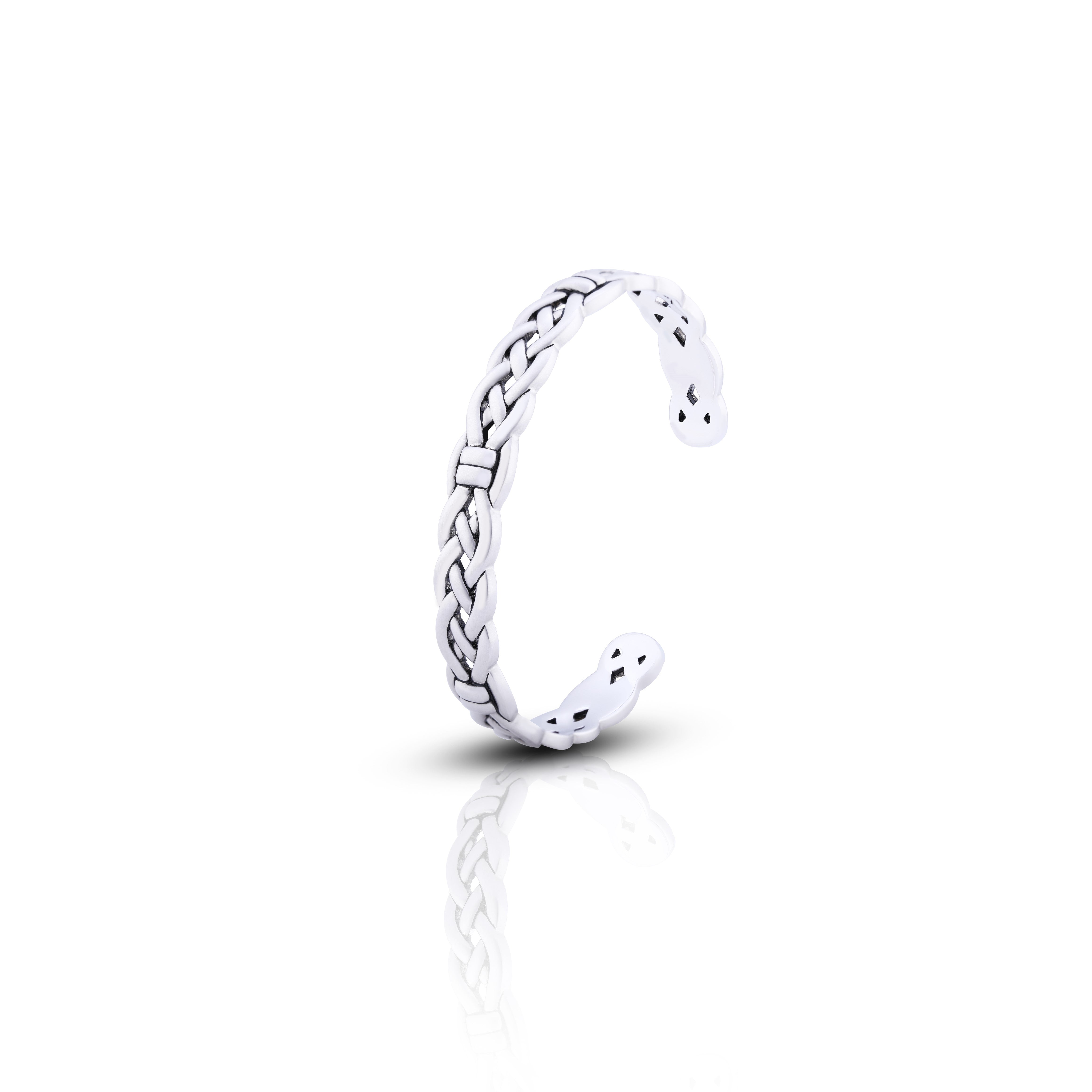 Eternal Nexus Silver Half Bracelet