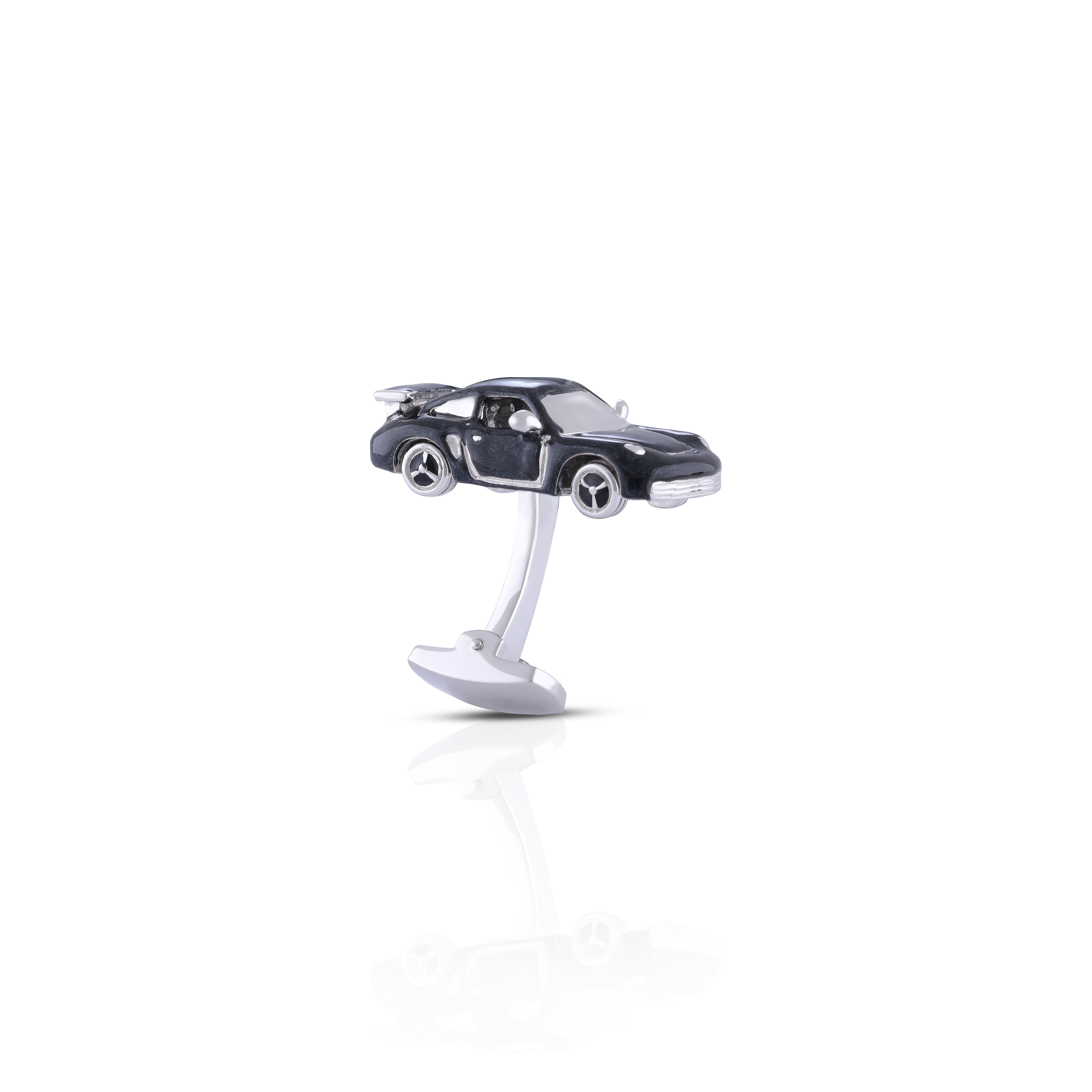 Black Porsche Cufflinks