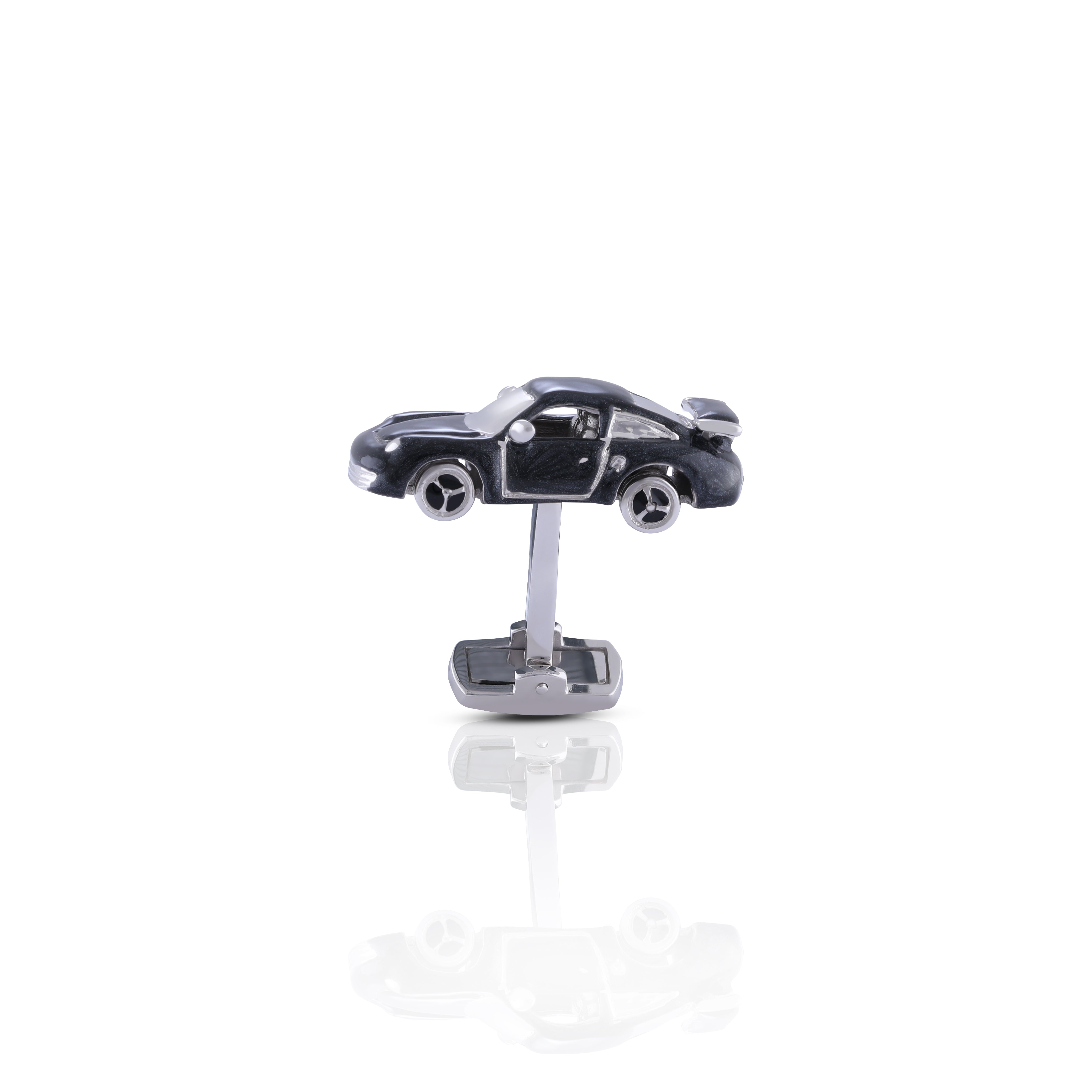 Black Porsche Cufflinks