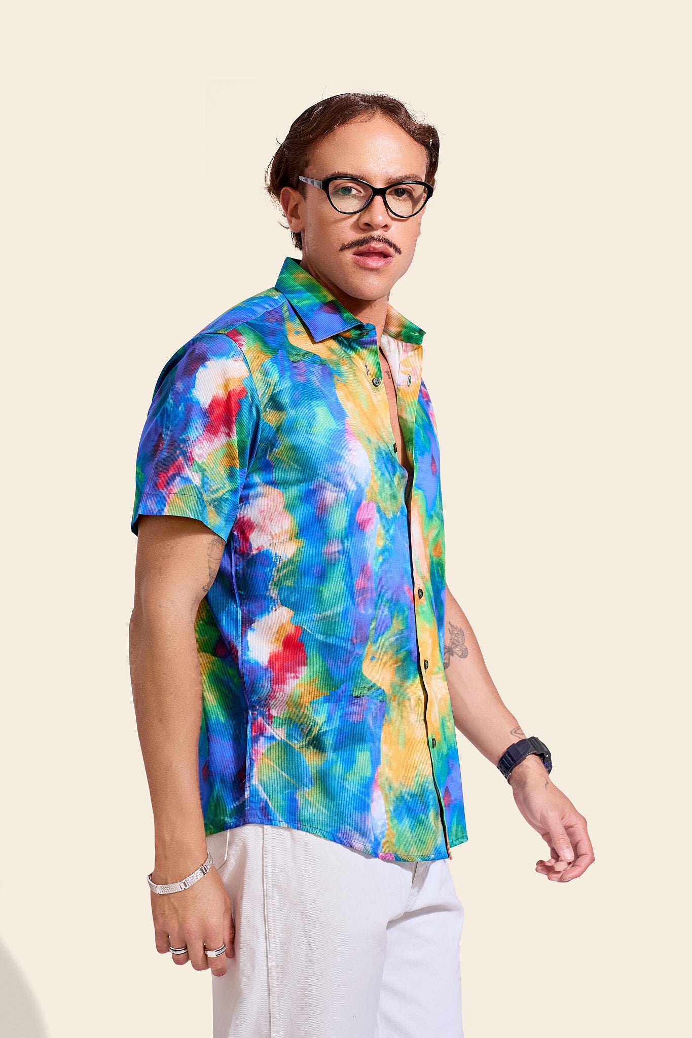 NM Tie-Dye Effect Shirt