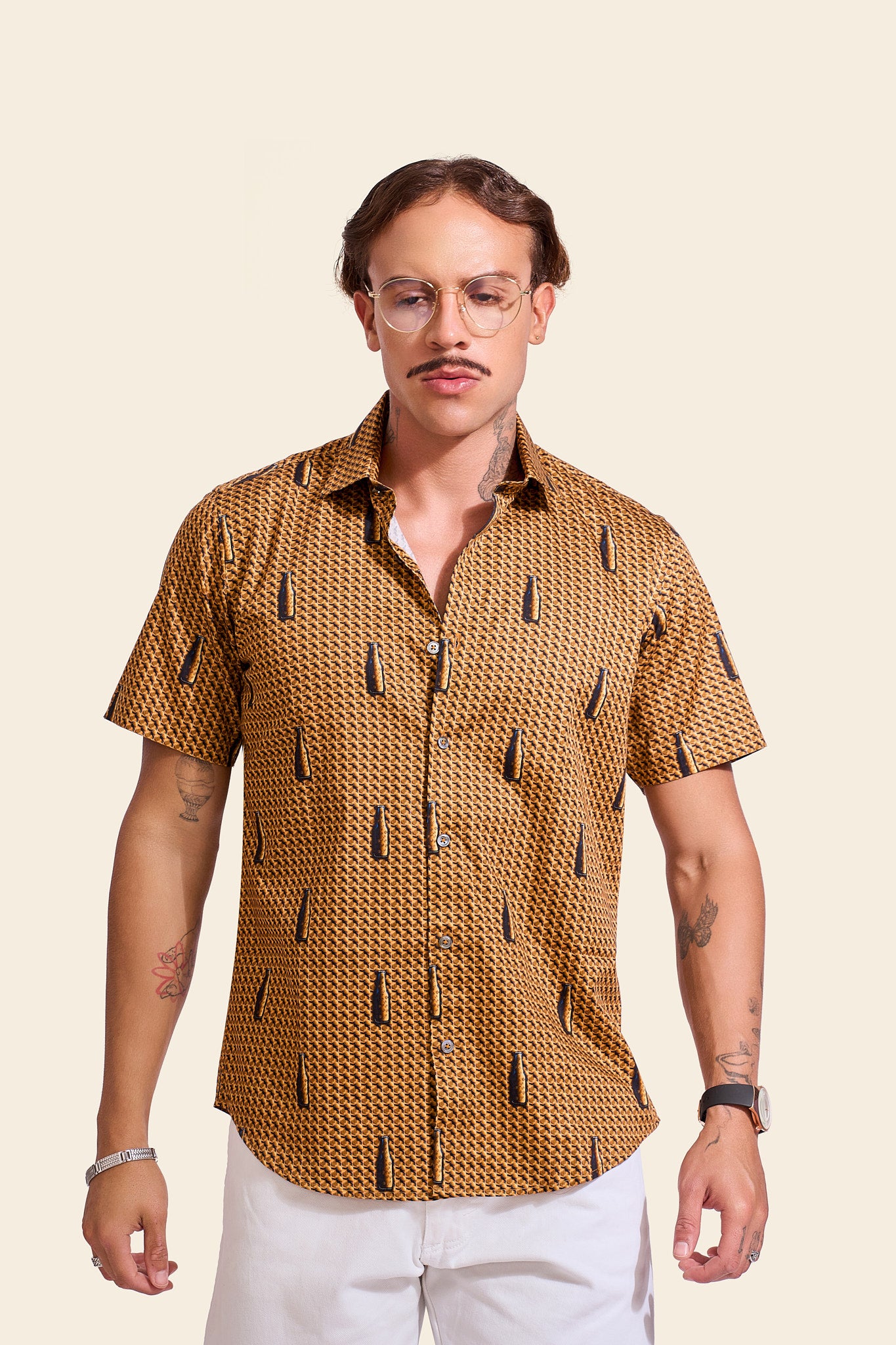 NM Bar Print Shirt