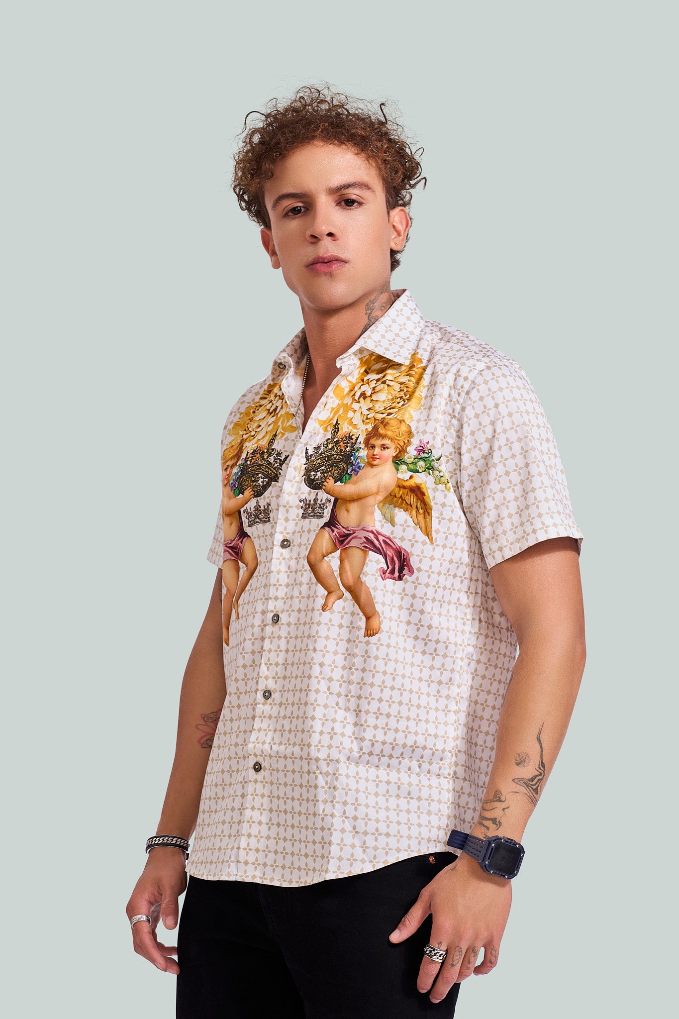 NM Angel Print Shirt