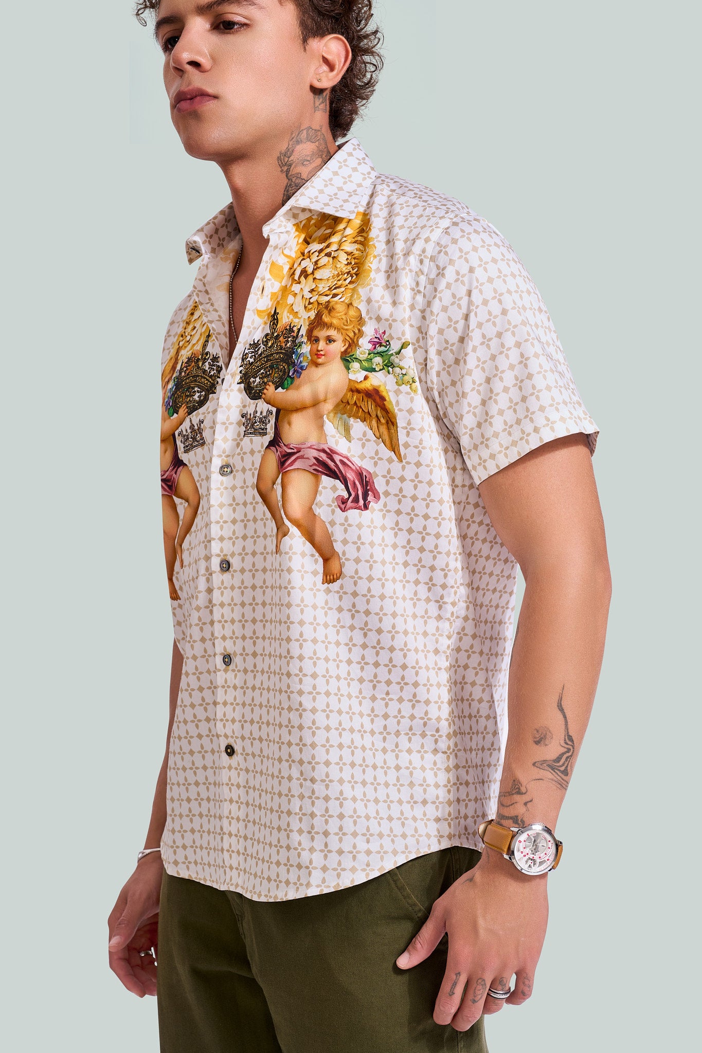 NM Angel Print Shirt