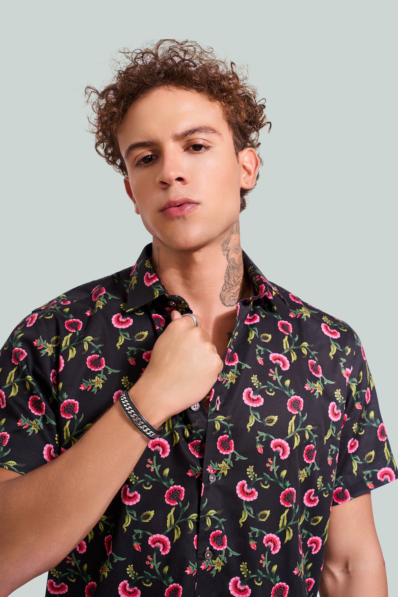 NM Floral Print Shirt