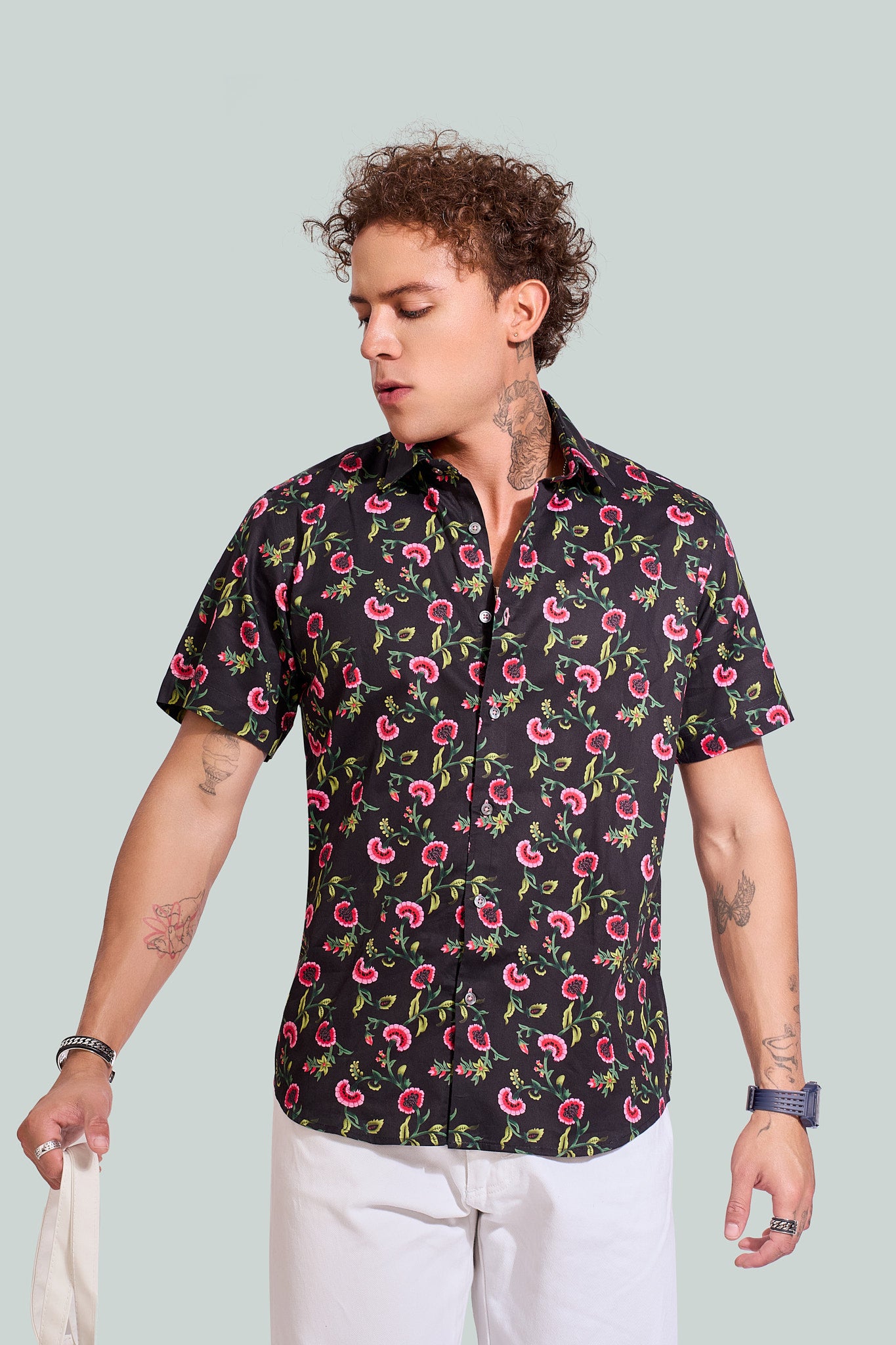 NM Floral Print Shirt