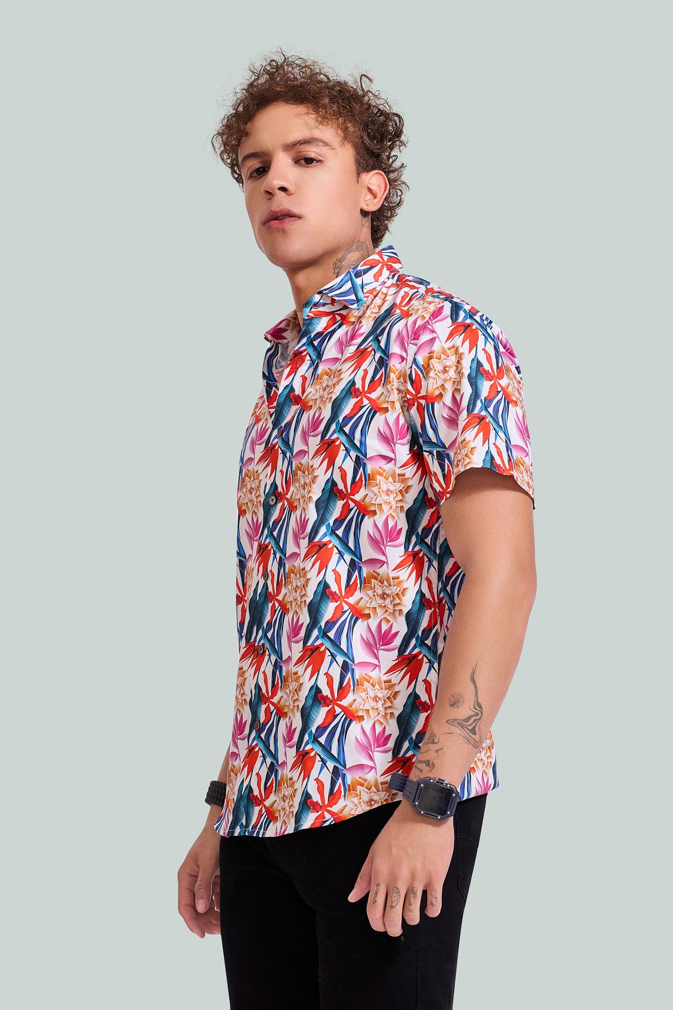 NM Botanic Print Shirt