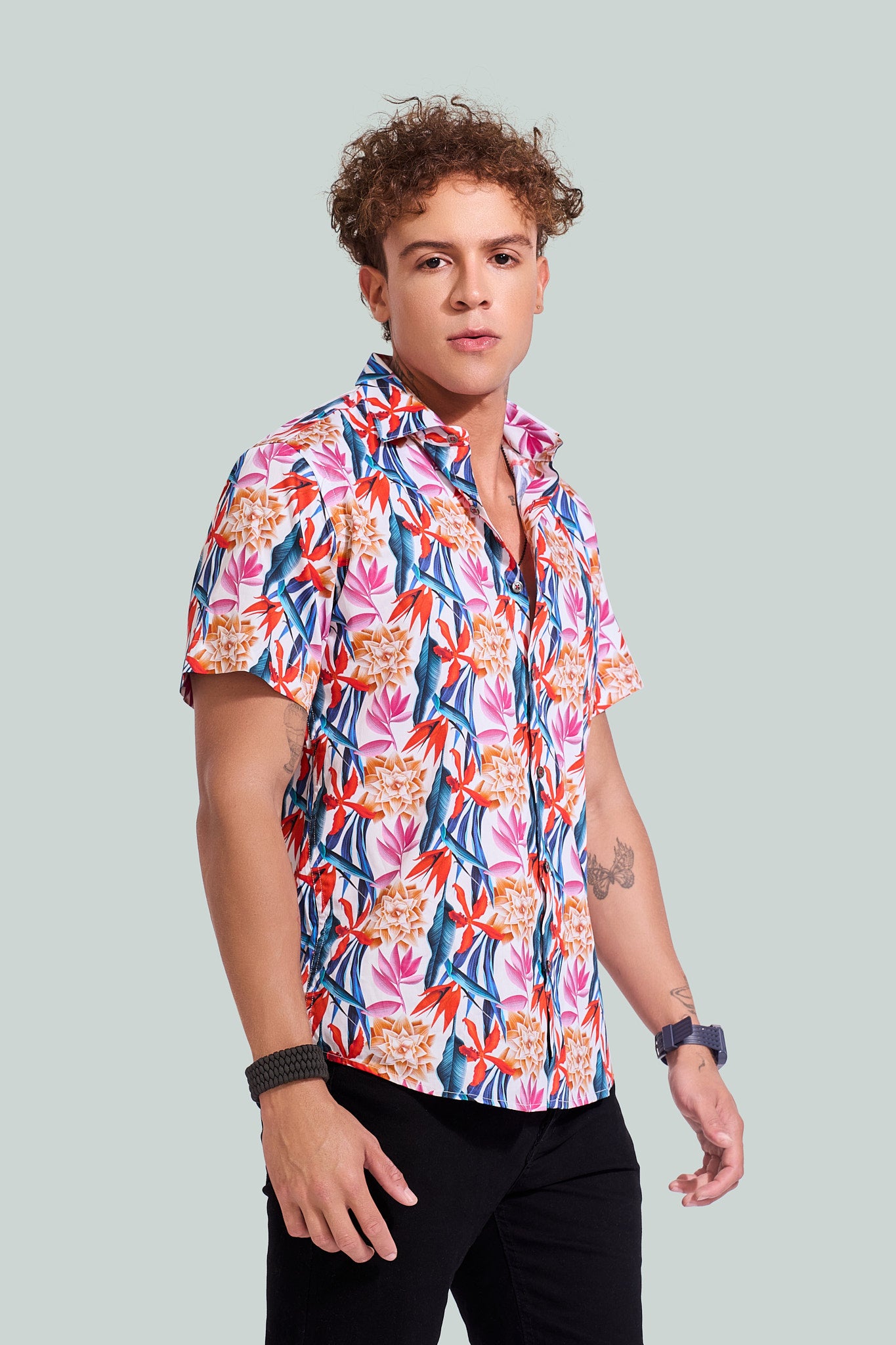 NM Botanic Print Shirt