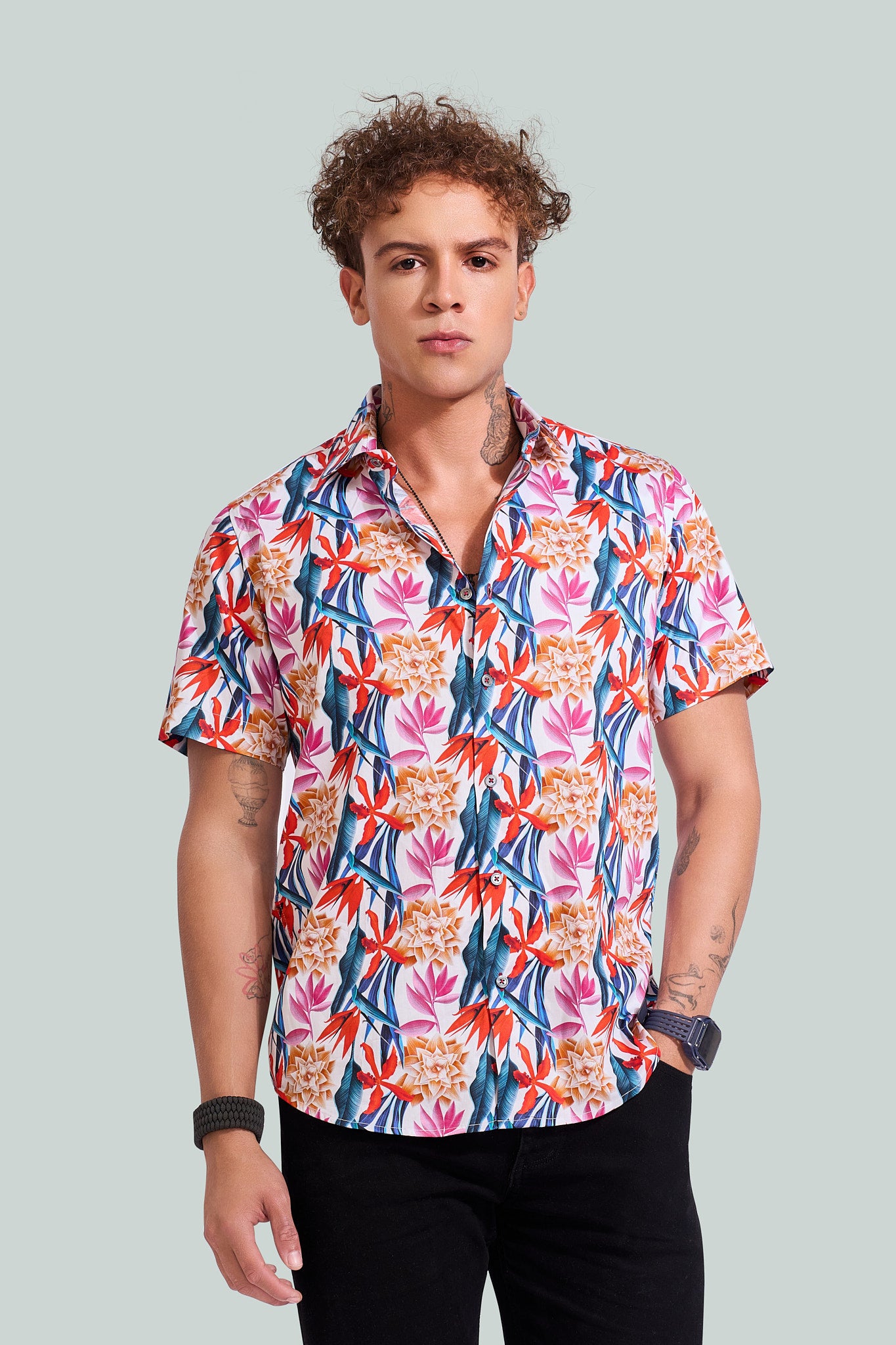 NM Botanic Print Shirt