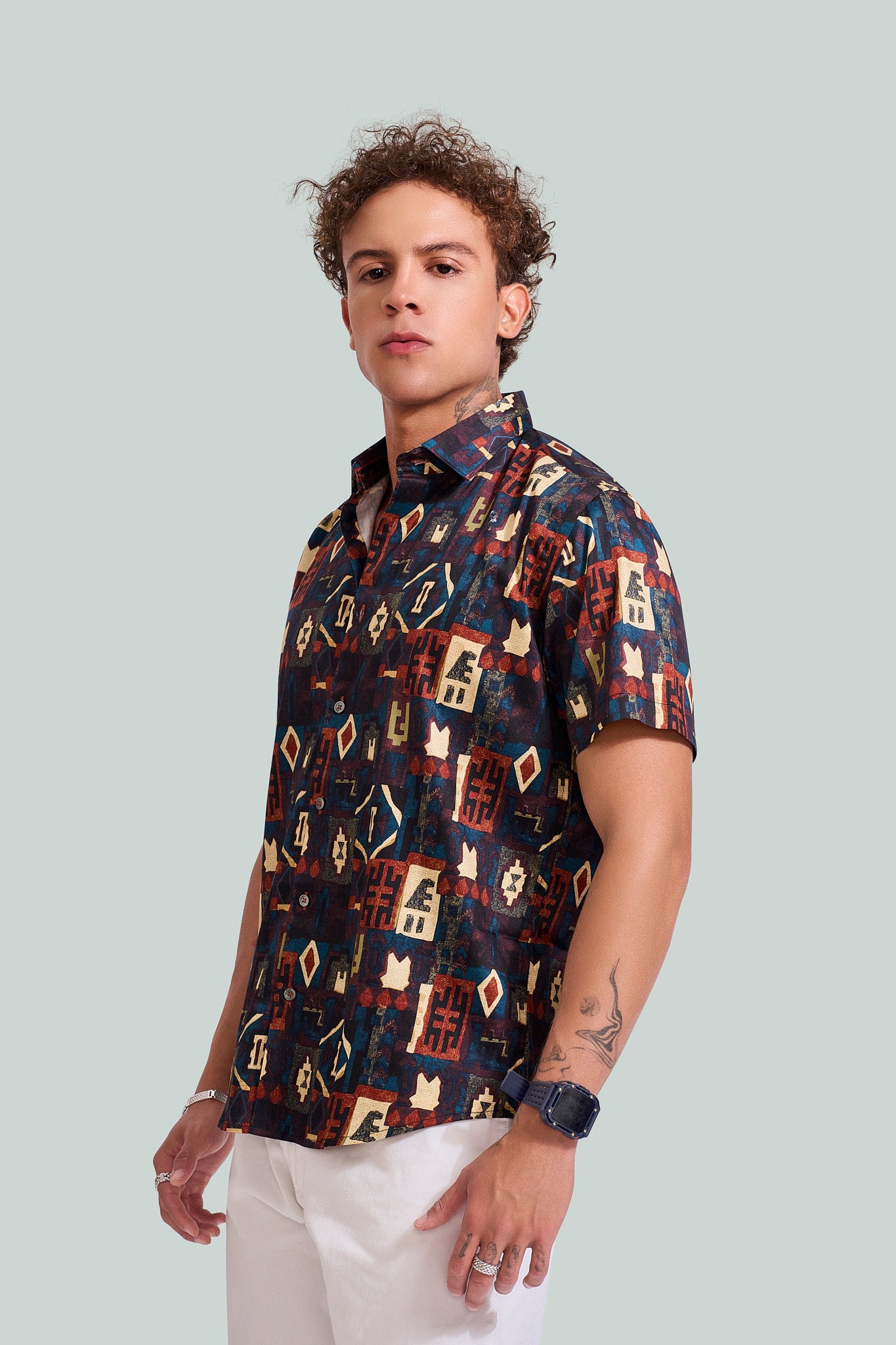 NM Rustic Print Shirt