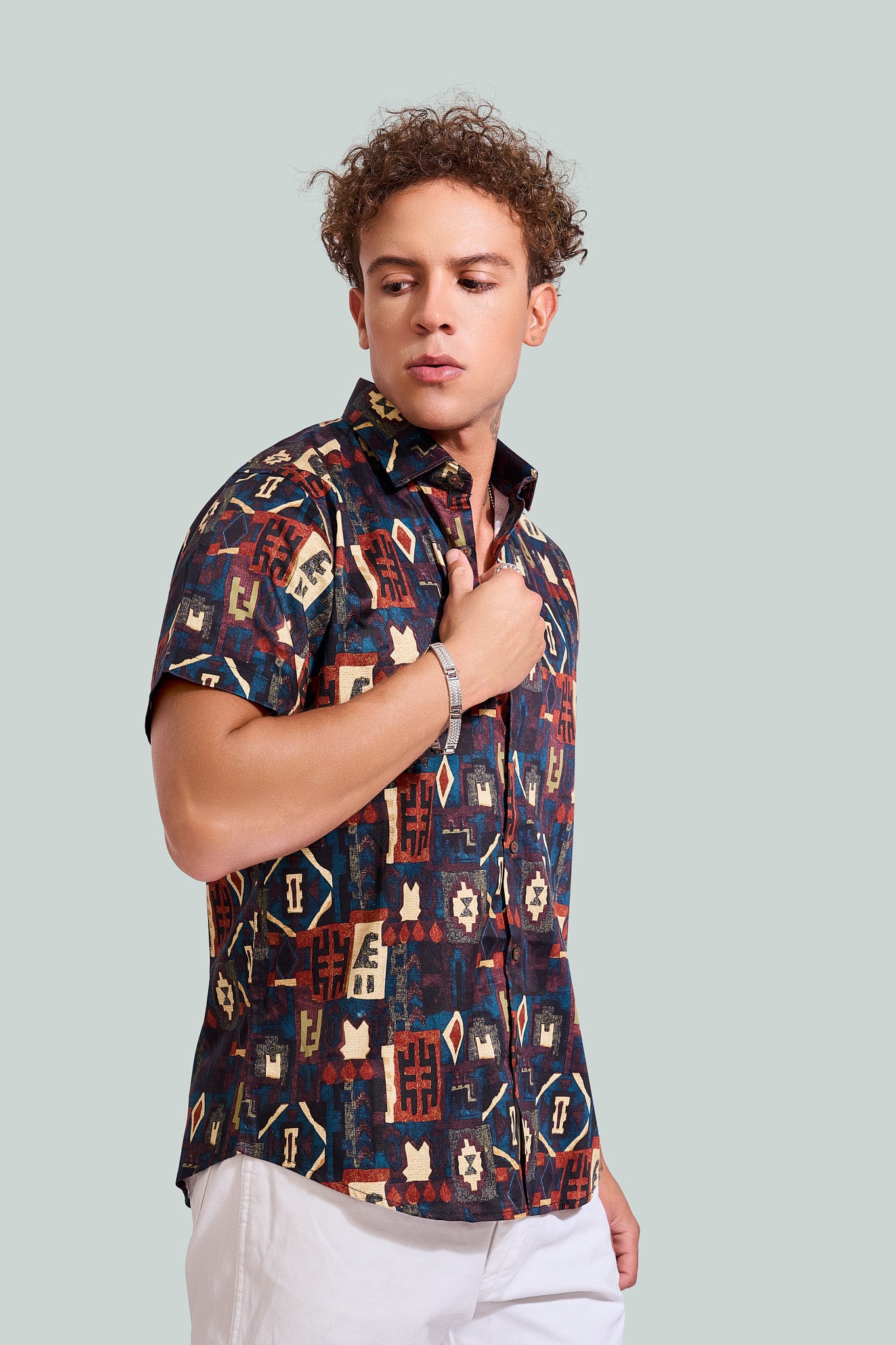 NM Rustic Print Shirt