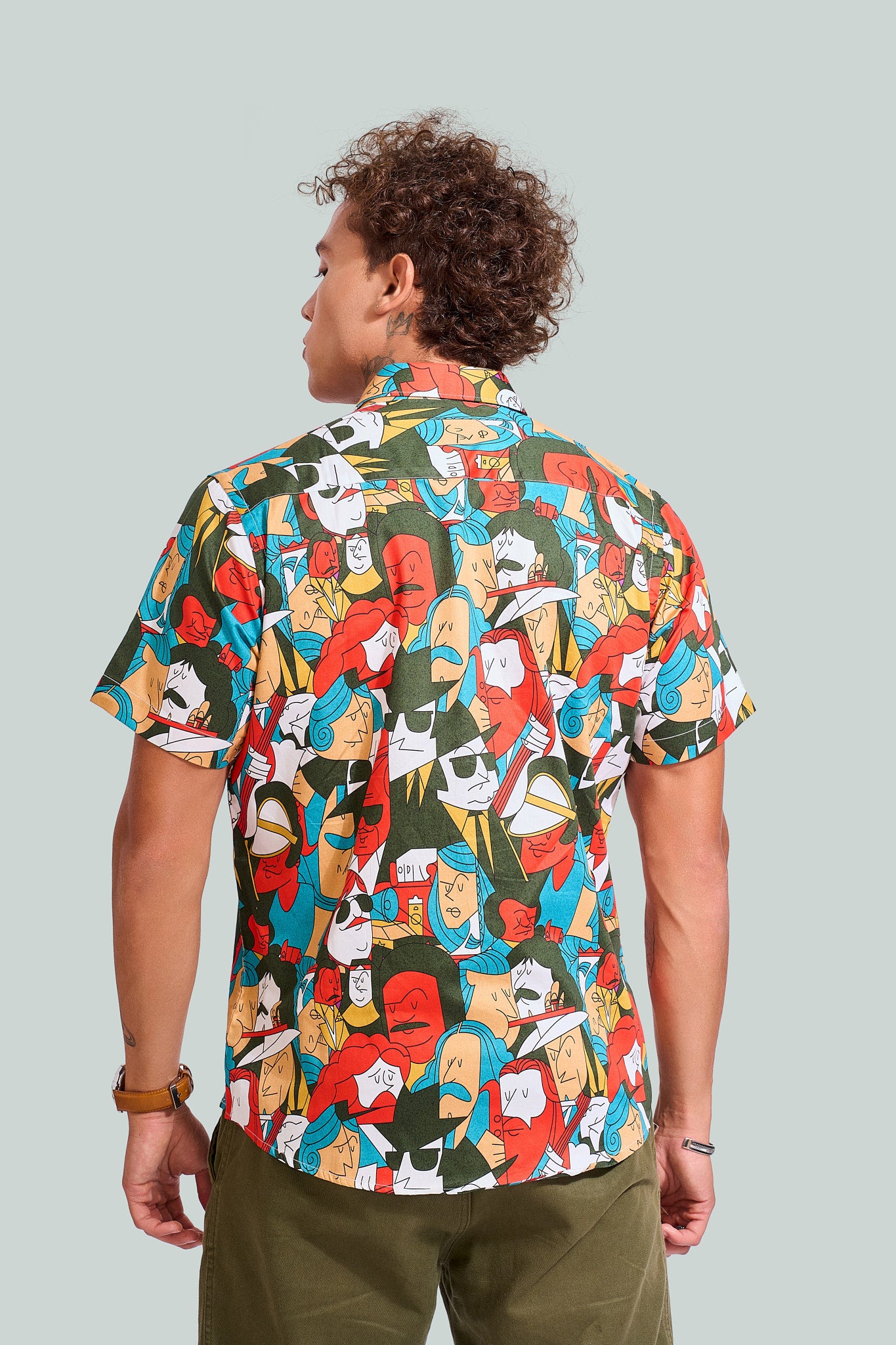 NM Comic Print Shirt