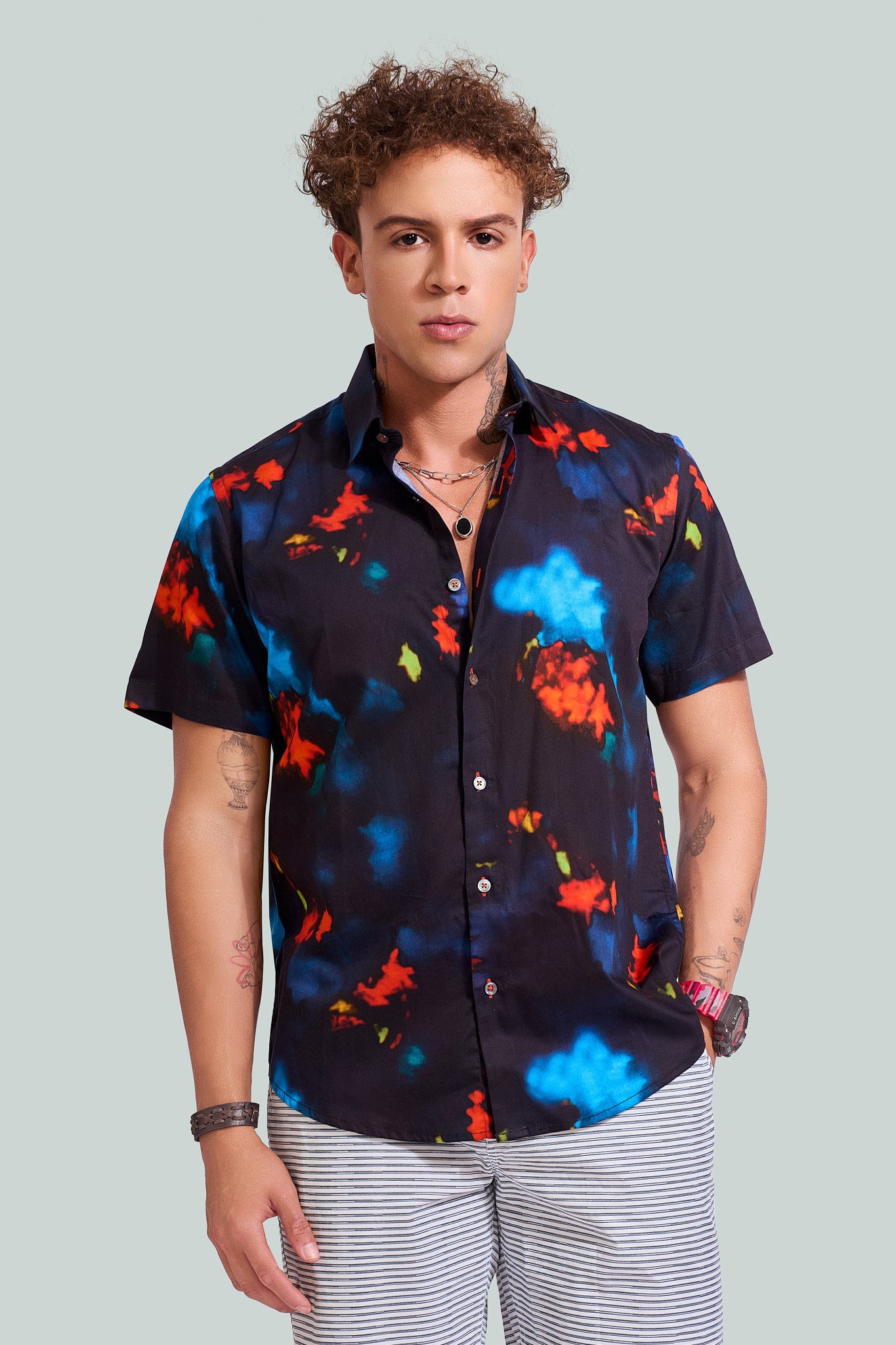 NM Soft Blend Print Shirt