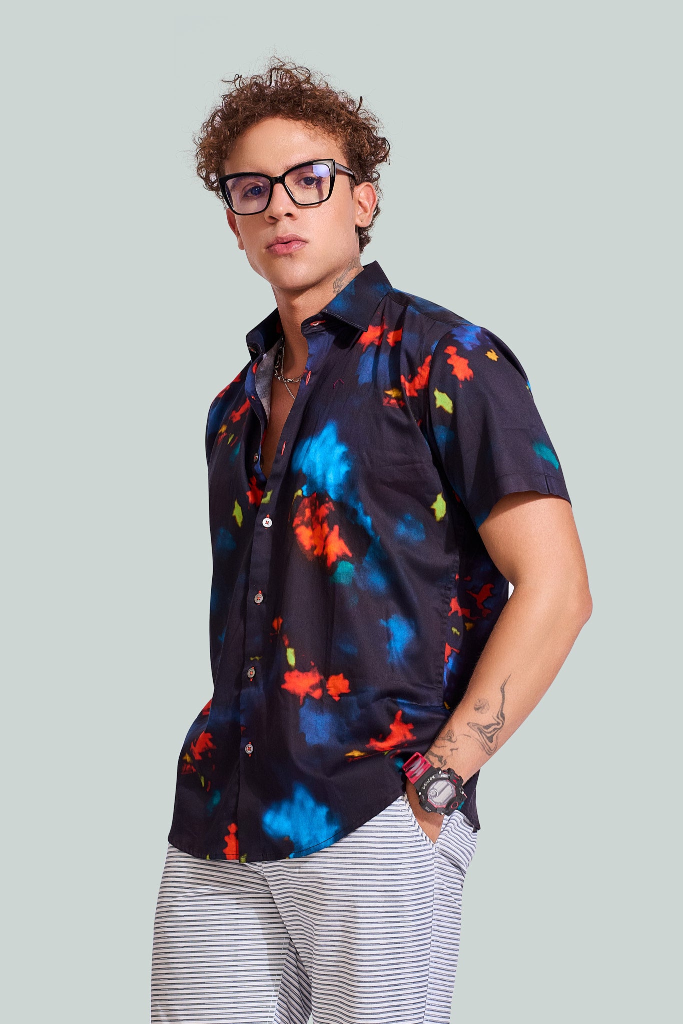 NM Soft Blend Print Shirt