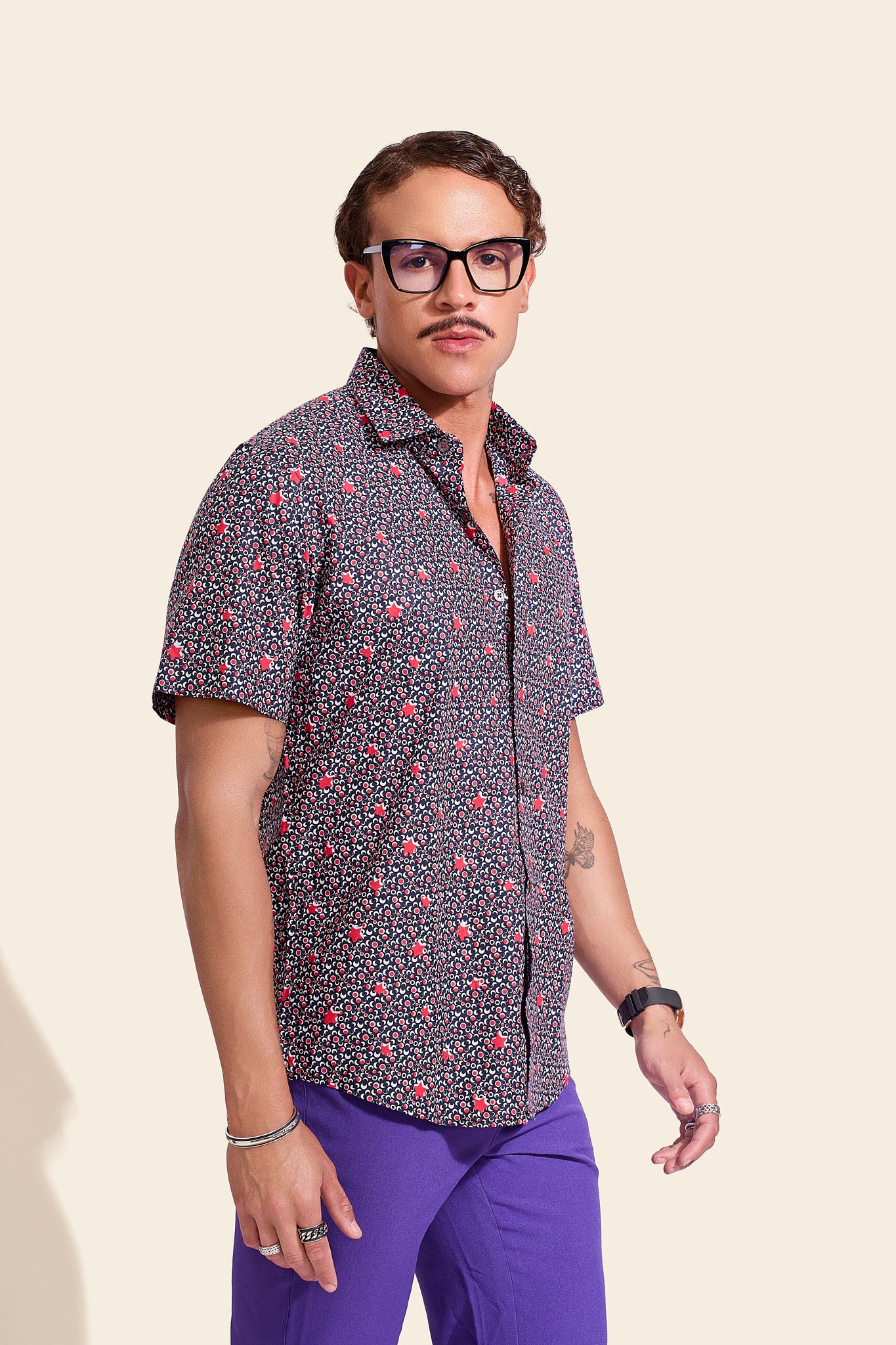 NM Cosmic Print Shirt