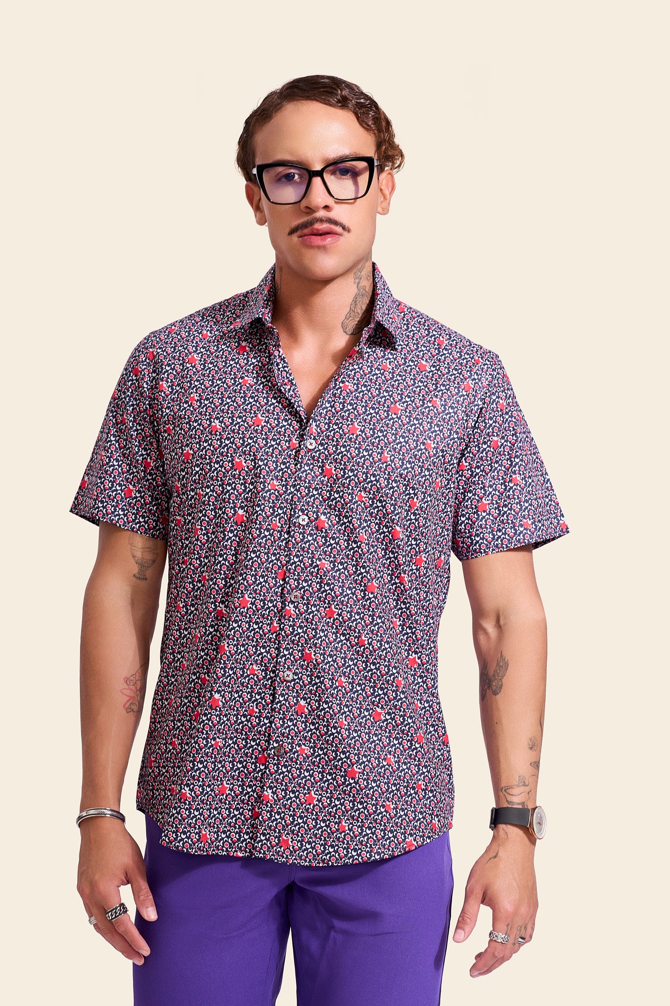 NM Cosmic Print Shirt