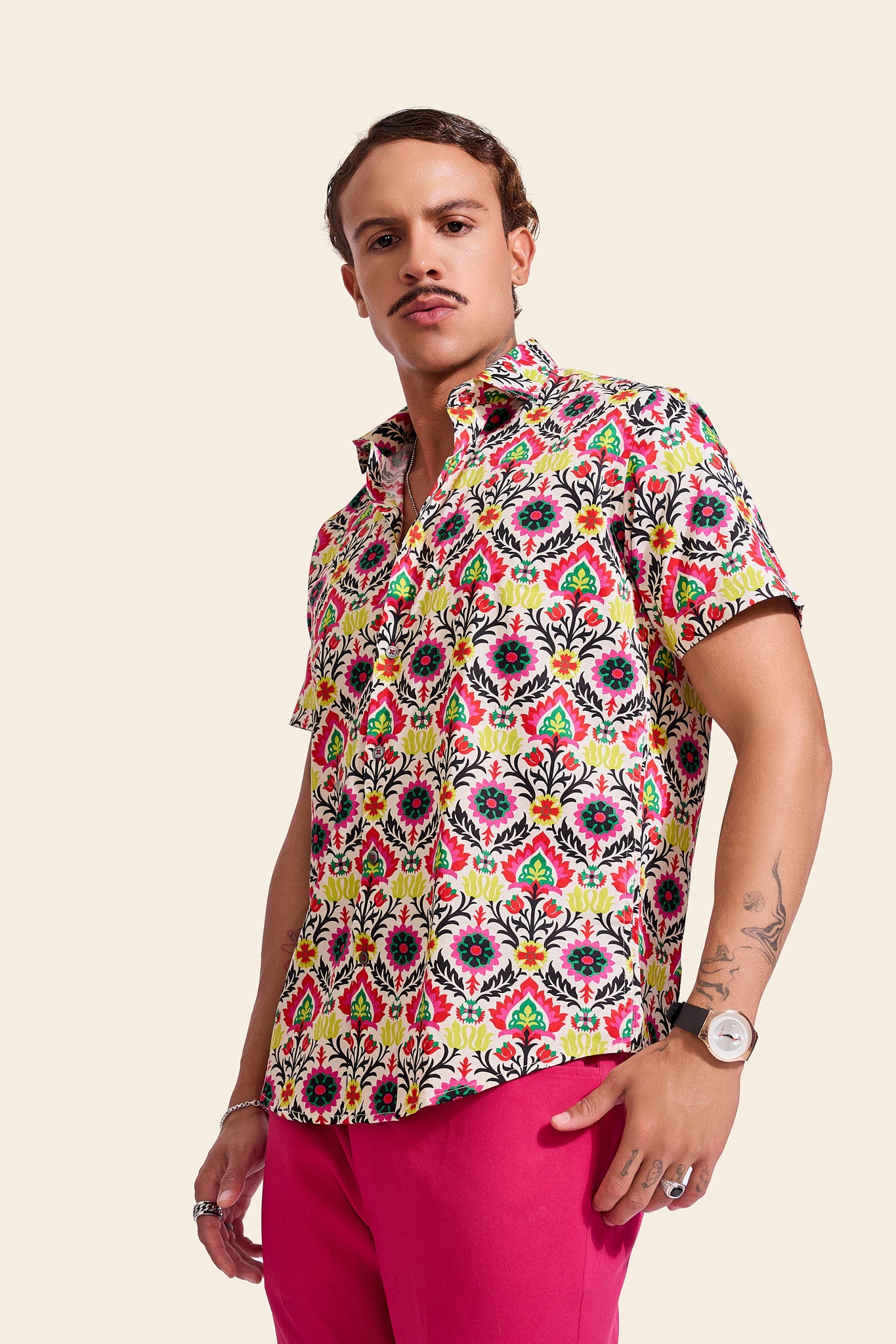 NM Flaura Print Shirt